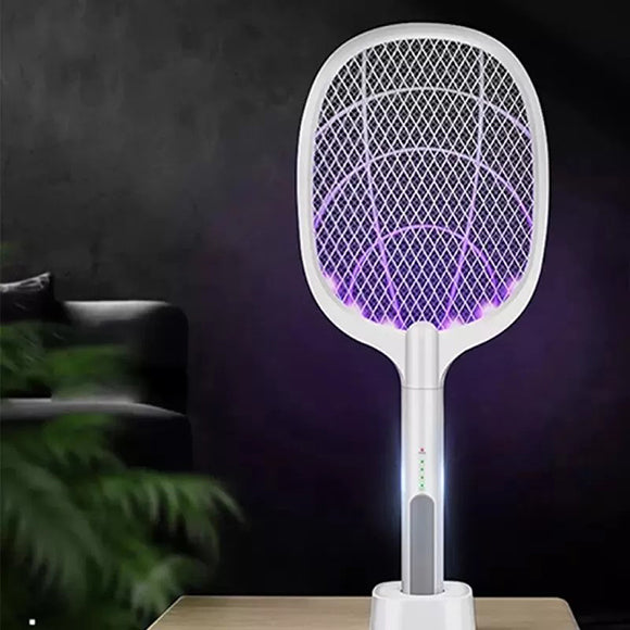 2 in 1 Electric Portable Mosquito Swatter Rechargeable