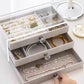 Acrylic 3 Drawer Jewelry Organizer For Earings and Bracelets