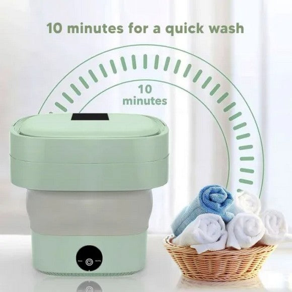 1.8L Portable Mini Foldable Washing Machine