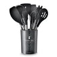 12 Pcs Silicone Cooking Utensils Set With Bucket