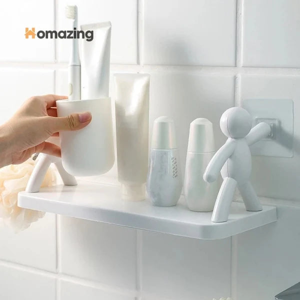 Wall‑Mounted Character Shelf