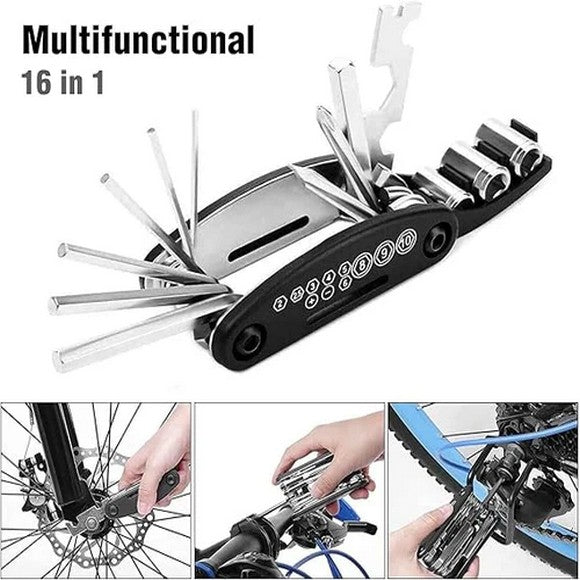 16 in 1 Multi functional Tool