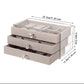 Acrylic 3 Drawer Jewelry Organizer For Earings and Bracelets