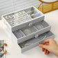 Acrylic 3 Drawer Jewelry Organizer For Earings and Bracelets