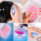 Shampoo Scalp Massage Brush Silicone