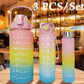 3 Pcs Motivational Water Bottle Set - Random