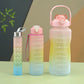 3 Pcs Motivational Water Bottle Set - Random