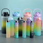 3 Pcs Motivational Water Bottle Set - Random