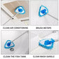 Multifunctional 360 Degree Rotatable Adjustable Microfiber Telescopic Triangle Long Handle Cleaning Mop