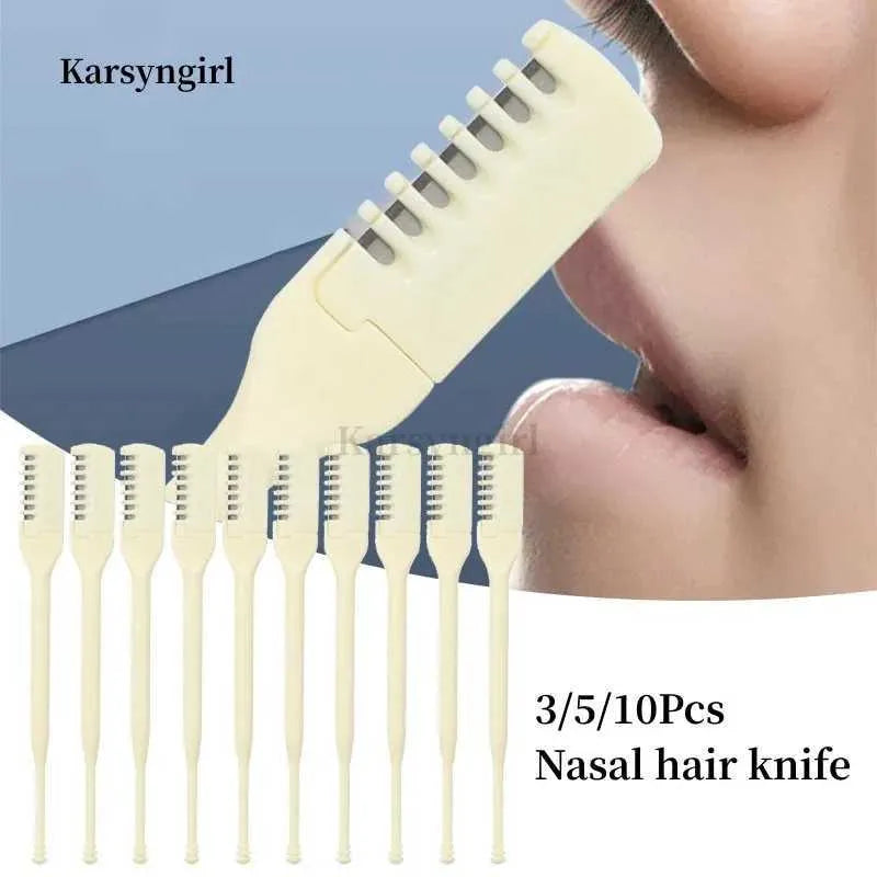 Buy one get one free Washable Nose Hair Remover - Nose Hair Trimmer - 360 degree Rotating Nose Hair cutter - Portable