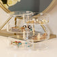 4 Layer Transparent Rotating Jewelry Box