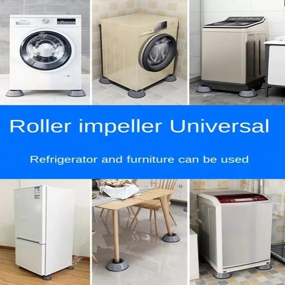 4 Pieces Universal Washing Machine Foot Pads For Anti Vibration