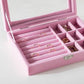 Jewelry Organizer Display Storage Box & Glass