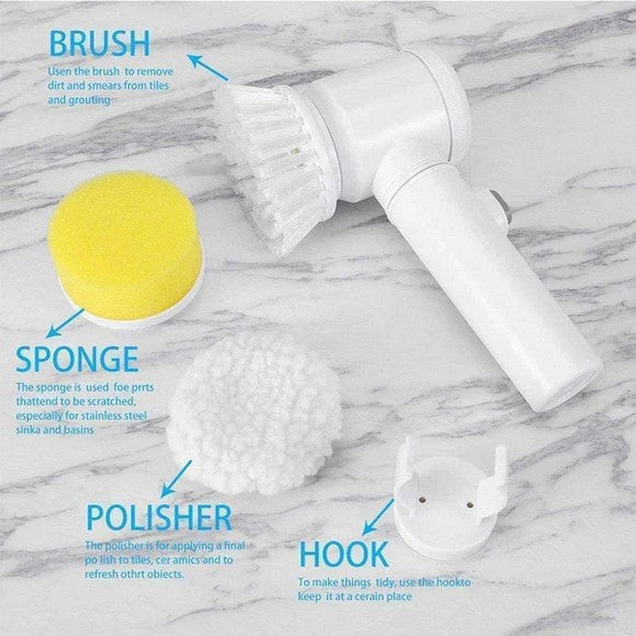 5 In 1 Cordless Magic Cleaning Brush