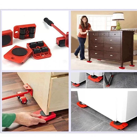 5PCS Furniture Mover Tool Set