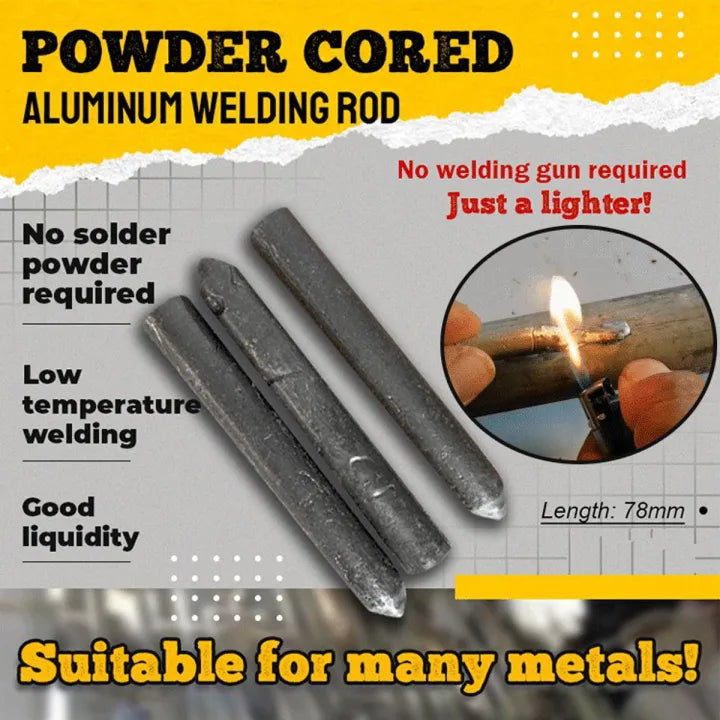 Pack of 6 Low Temperature Welding Rods