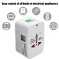 Multifunctional Electric Adapter, All In One Travel Adapter, World Travel Power Adapter