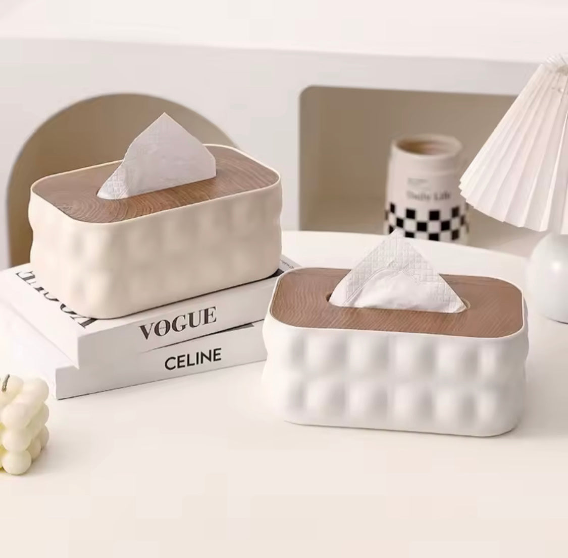 Bubble Shape Tissue Box Holder