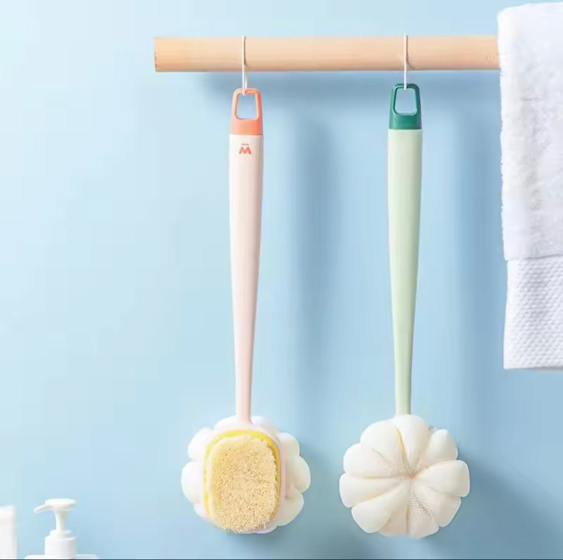 Double Sided Back Scrubbing Brush