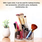 Transparent 3 Grid Makeup Brush Holder