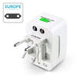 Multifunctional Electric Adapter, All In One Travel Adapter, World Travel Power Adapter