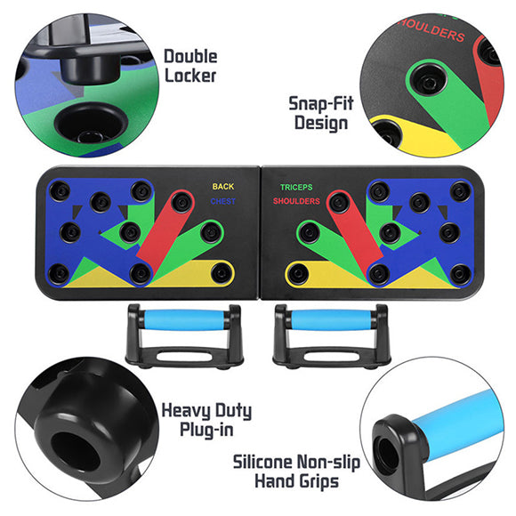 9 In 1 Push Up Rack Board