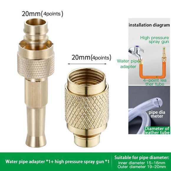 Brass Nozzle Water Spray Gun