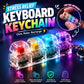 Keyboard Fidget Stress Relief Keychain for Kids & Adults