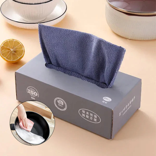 20 PCS Microfiber Tissue Cloth Box