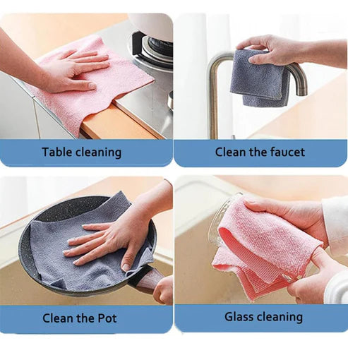 20 PCS Microfiber Tissue Cloth Box
