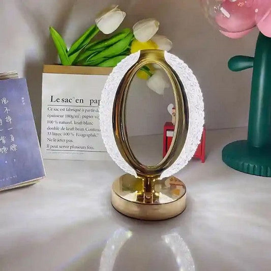 Crystal Oval Night Lamp