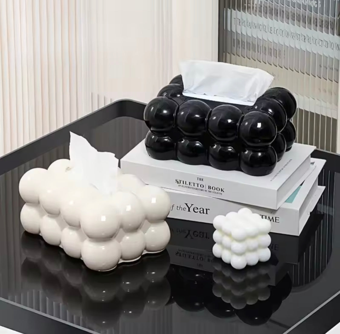 Bubble Shape Tissue Box Holder