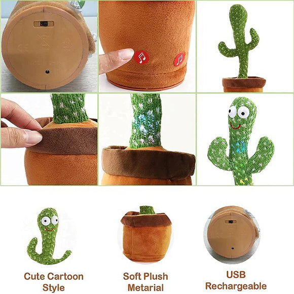 Dancing Talking Cactus Toy