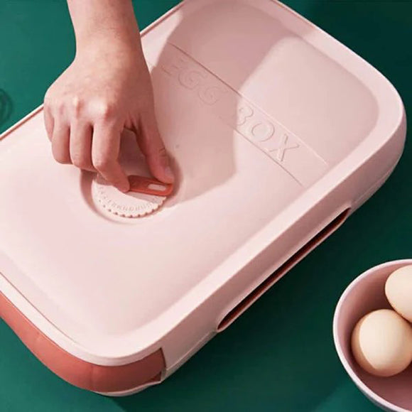 Drawer Type Egg Storage Box with Lid