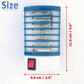 Electric Mosquito Killer Lamp Insect Bug Zapper Night Light LED Repellent Trap