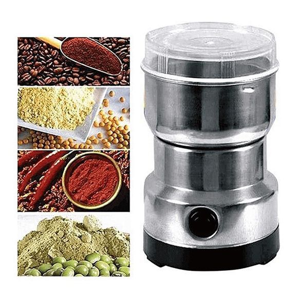 Electric Spice Grinder Stainless Steel Coffee-Bean-Nuts