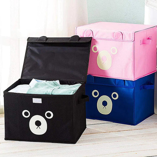 Pack of 2 Foldable Panda Storage Box