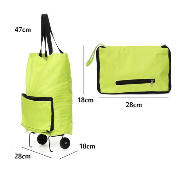 Foldable Shopping Trolley Bag