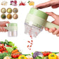 Handheld Electric Chopper Vegetable Cutter Set Food Chopper Multifunction