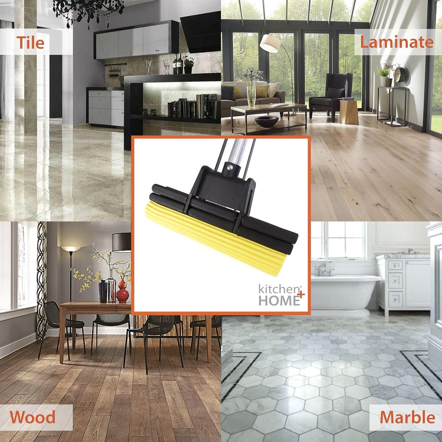 Foamic Sponge Squeezy Mop