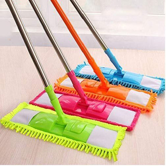 Microfiber Flat Mop With Long Handle