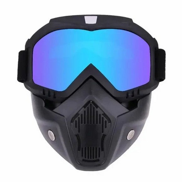 Motorcycle Helmet Mask, Windproof Motorcycle Riding Goggles