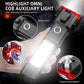 Multi-Function Emergency Hammer Flashlight