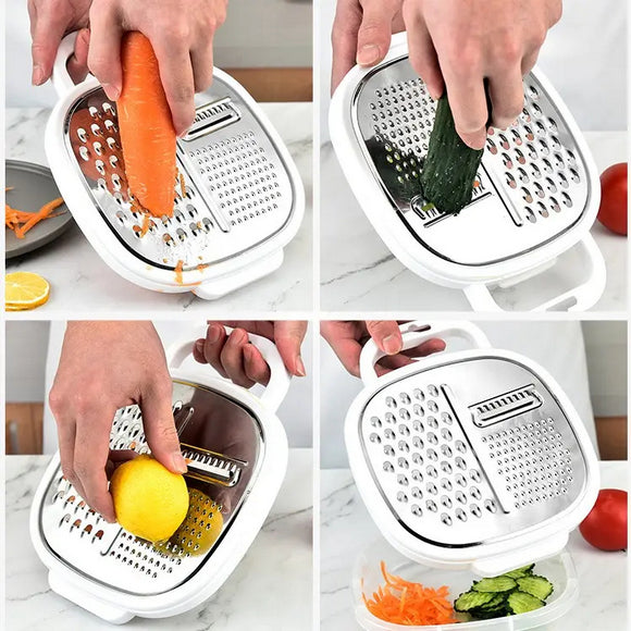 Multifunctional Stainless Steel Vegetable Grater