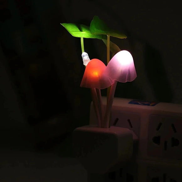 Pack of 3 Mushroom Lamp LED Night Light
