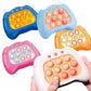 Pop It Quick Push Game Console