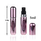 Pack of 5 Refillable Perfume Atomizer