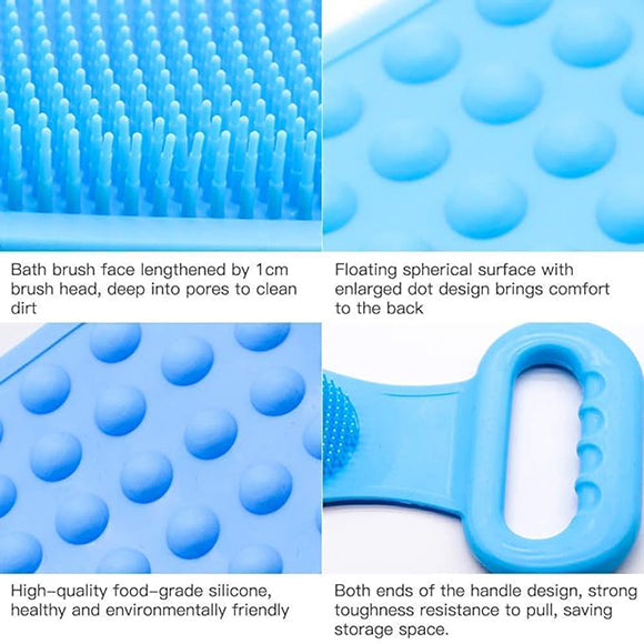 Silicone Bath Belt Scrubber