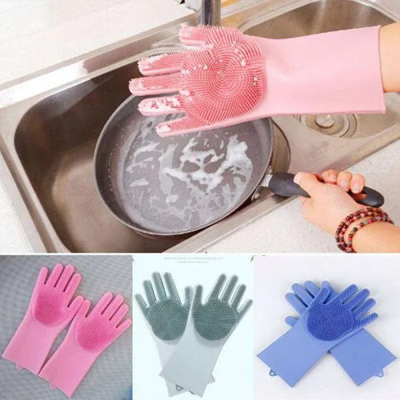 Silicone Dishwashing Gloves