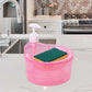 Sink Soap Pump & Scrub Organizer
